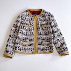 ★LINTONツイード★ジャーナルスタンダードレサージュ ツイードジャケット journal standard L'essage（ジャーナルスタンダードレサージュ
