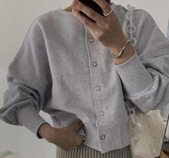 【新品未使用】willfully スウェット ウィルフリー willfully ビッグトレーナー スウェット ゆるだぼ