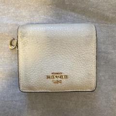 COACH シルバー 二つ折り財布