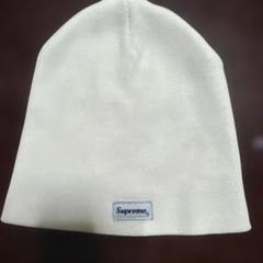 【美品／希少】supreme boxlogo ニット帽／ホワイト 2025年最新】supreme ニット帽 白の人気アイテム - メルカリ