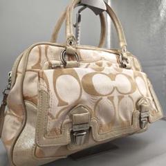 vintage coach old Boston オールドコーチ ミニボストン オールドコーチ OlD COACH ネイビー ミニボストン 2way