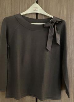 O26】TALBOTS セーター ニット コットン レディース ベージュ L