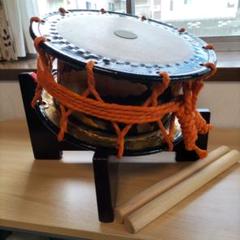 締太鼓、台付、ケース付 中古 2025年最新】締太鼓 台の人気アイテム - メルカリ