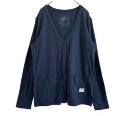 ナネア Vネック カーディガン 長袖 シンプル カジュアル