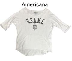 アメリカーナ americana 七分袖 カットソー フリーサイズ