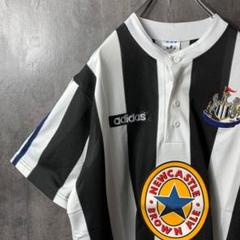 【★ニューカッスル】 アディダス 95/97 サッカー ユニフォーム 2XL