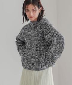 【LOWRYSFARM】ミックスボトルネックニットＬＳ　970690のサムネイル