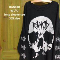 ハードコアパンクバンドRANCIDオフィシャルスカルロゴロンT