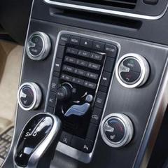 volvo ボルボ 調整 ダイヤル スイッチ カバー セット 銀