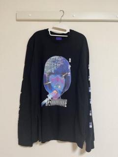 戦慄かなの ロンＴ Tシャツ 長袖 黒 負け犬 戦慄かなの ロンT Tシャツ 長袖 黒 負け犬