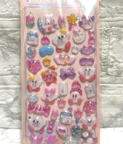 カービィ 立体シール　ボンボンドロップシール
