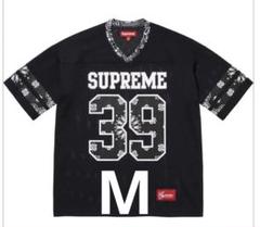 Supreme Bandana Football Jersey "Black"のサムネイル