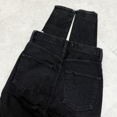 moussy ハイウエスト リバーススキニー