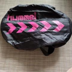 （新品タグ付き）hummel バスケットボール　バッグ 黒/ピンク　バスケット
