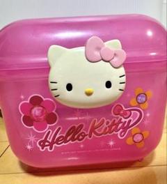 サンリオ　キティ　ミニタッパー　小物ケース　レトロ　減少品　レア サンリオ キティ ミニタッパー 小物ケース レトロ 減少品 レア