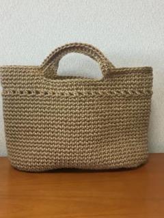 麻紐バッグ