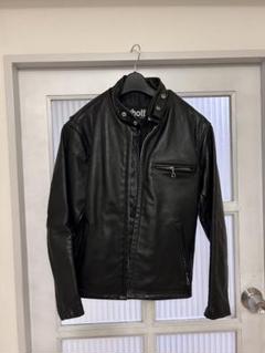 美品/L ショット 641 シングル ライダースジャケット ボアライナー 38 Schott(ショット) / シングルライダースジャケット/ボアライナー