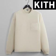 【格安saleスタート】 新品KITH あえての同色ロゴとウォッシュド感たっぷりな高品質 トップス