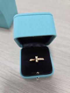 【正規品】Tiffany ティファニー Tワンリング11号　 18KYG