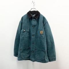 【雰囲気抜群】モス色 カーハート ミシガンチョアコート カバーオール メンズ】【CARHARTT】カーハート ミシガンコート カバーオール