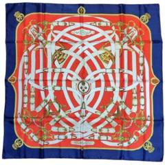 エルメス カレ90 スカーフ カヴァルカドゥール CAVALCADOUR シルク