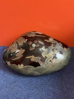 1439 蒔絵　雲龍図　貝型　蓋物　工芸品 m80498539652_1.jpg?1693706915