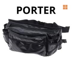 未使用級】PORTER TANKER WAIST BAG ポーター タンカー ウエスト