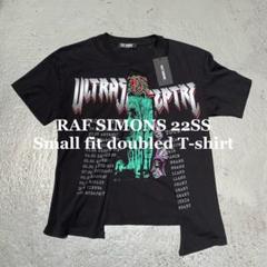 トップス RAF SIMONS 22SS doubled T-shirt Big Fit Doubled T-Shirt Solemn-X - Black – Feature