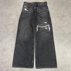 新品DIESEL ジーンズ　d-rise w28 l30 Diesel メンズ デニム D-Rise オーバーサイズ ストレート バギー