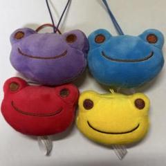 かえるのピクルス もちもちフェイスマスコット (ラウンドワン限定)4匹セット