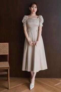 美品・正規】 Troncais Puff Sleeve Dress - メルカリ