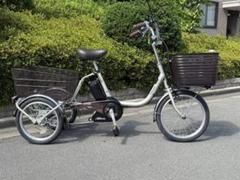 新品未使用✨電動自転車三輪車【送料込み】✨ 在庫 残り1台です】電動アシスト三輪自転車 バッテリ−容量8.5Ah
