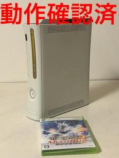 動作確認済　Xbox 360 本体 ホワイト 2008年製　ソフト真三国無双