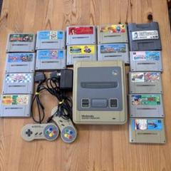 Nintendo スーパーファミコン 本体とゲーム15本セット
