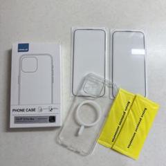 iPhone15 Pro Max ケース MagSafe ガラスフィルム2枚付