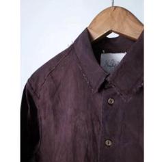 トップス araki yuu raw cut pointed collar shirt 2 araki yuu raw cut pointed collar shirt 2 - メルカリ