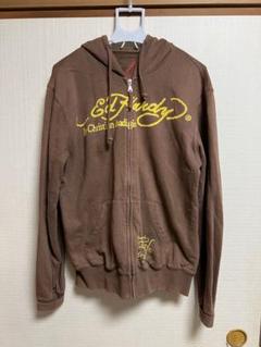 エドハーディ　パーカー　ブラウン エドハーディー(Ed Hardy) メンズパーカー・トレーナー | 通販