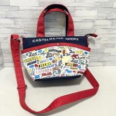 ほぼ新品 カステルバジャック 2way ミニトートバッグ ゴルフ ほぼ新品 カステルバジャック 2way ミニトートバッグ ゴルフ