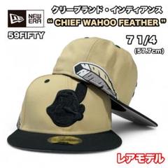 最安値!!!New Era 59FIFTY(インディアンス)キャップ 7 5/8 楽天市場】ニューエラ インディアンス 7 5/8の通販