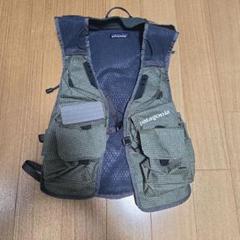 Patagonia ネイビー フィッシングベスト　2way 希少　アメリカ製 patagonia パタゴニア ベスト メンズ レトロ・パイル・ベスト
