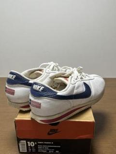 売上実績NO.1 LEATHER NIKE CORTEZ ホワイト/ネイビー アトランタ限定モデル 靴