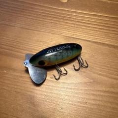 値下げ！フレッドアーボガスト　マスキージッターバグ　4個セット　wood FRED,ARBOGAST,JITTERBUG,フレッドアーボガスト,マスキー