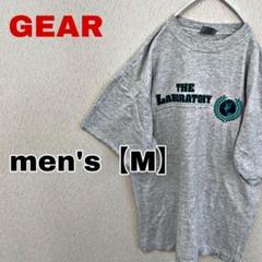D87【gear】半袖プリントTシャツ【メンズM】made in U.S.A