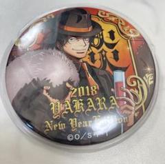 貴重　ONE PIECE エース　缶バッジ ジャンプフェスタ 2018 ホロ ワンピース エース 輩 缶バッジNewYearEdition 2018 - メルカリ