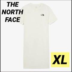 ノースフェイス　 Tシャツ　エッセンシャル　ミニ丈　ワンピース　ホワイト　XL