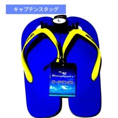 キャプテンスタッグ ビーチサンダル ブルー L