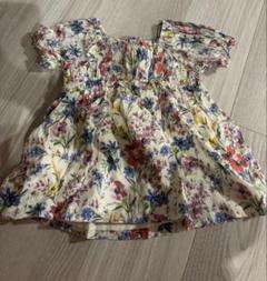 baby GAP フラワープリント ワンピース 12-18ヶ月