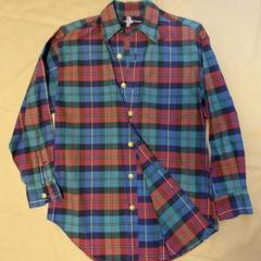 Ralph Lauren ビンテージ　金ボタン　チェックシャツ