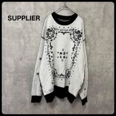# SUPPLIER サプライヤー ペイズリー クルーニット