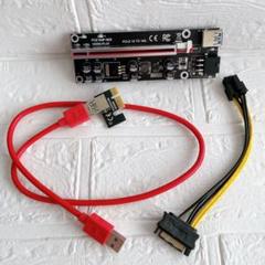 ライザーカード PCIE USB 変換 ビットコインマイニング用 拡張カード